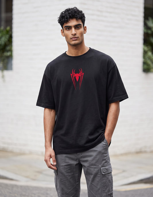 Vastrio Minimal Spider Graphic T-Shirt | Unisex Cotton Tee