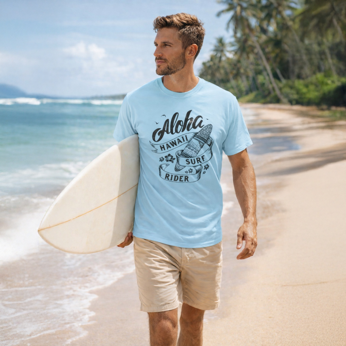 Unisex Classic Crew TShirt Soft Cotton Comfortable Everyday Tee