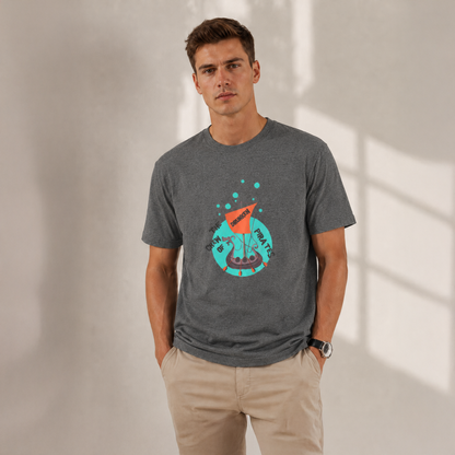 Vastrio Unisex Drunken Pirates T-Shirt for Men & Women | 100% Pure Cotton Round Neck Half Sleeve Graphic Tee