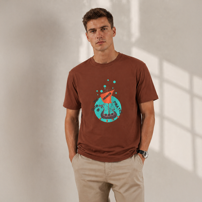 Vastrio Unisex Drunken Pirates T-Shirt for Men & Women | 100% Pure Cotton Round Neck Half Sleeve Graphic Tee