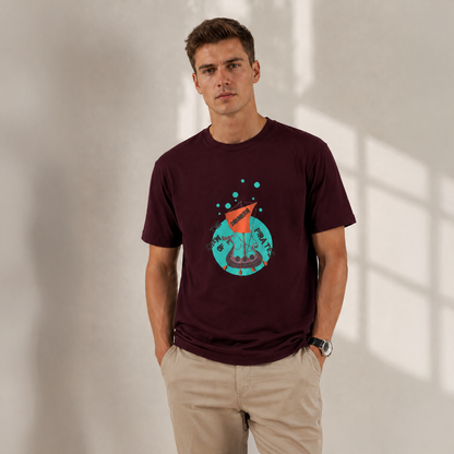 Vastrio Unisex Drunken Pirates T-Shirt for Men & Women | 100% Pure Cotton Round Neck Half Sleeve Graphic Tee