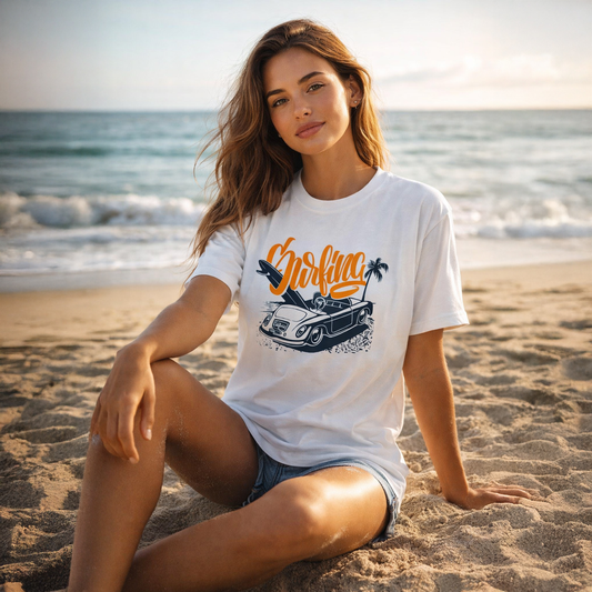 Unisex Classic Crew TShirt Soft Cotton Everyday Casual Tee