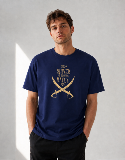 Vastrio Shiver Me Timbers Matey Pirate Graphic T-Shirt | Unisex Tee