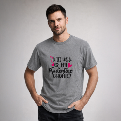 T-shirt unisexe classique à col rond | Collection Saint-Valentin