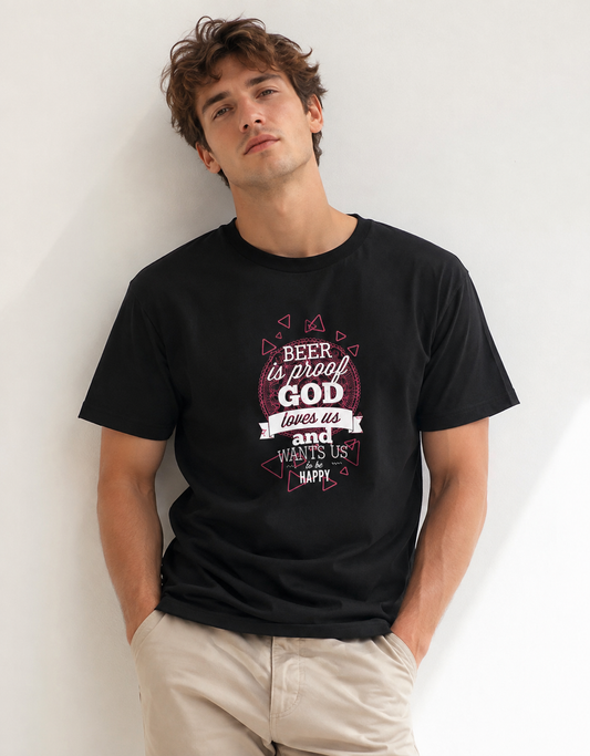 Vastrio Funny Beer Lover Quote Graphic T-Shirt | Unisex Tee