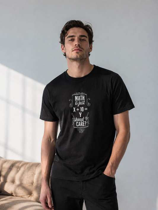 Vastrio Math Funny Quote Graphic T-Shirt | Unisex Cotton Tee