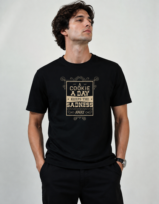 Vastrio Cookie Lover Graphic T-Shirt | Unisex Cotton Tee