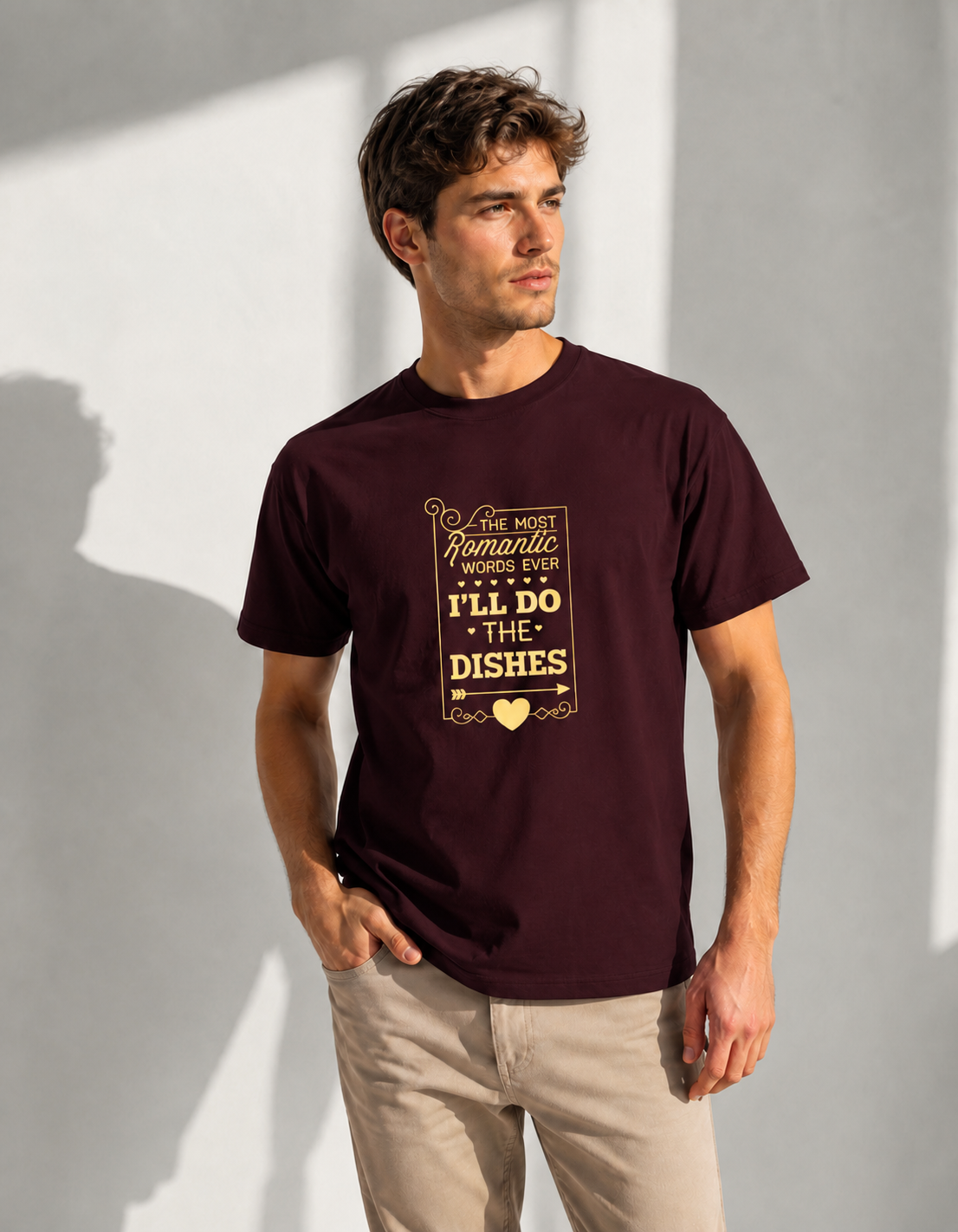Vastrio I’ll Do the Dishes Graphic T-Shirt | Unisex Cotton Tee