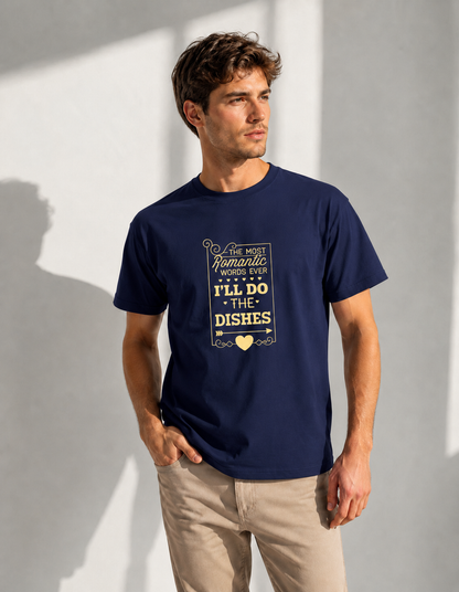 Vastrio I’ll Do the Dishes Graphic T-Shirt | Unisex Cotton Tee