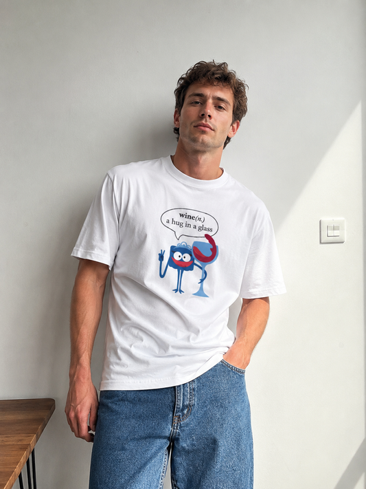 Vastrio Wine Lover Graphic T-Shirt | Unisex Cotton Tee