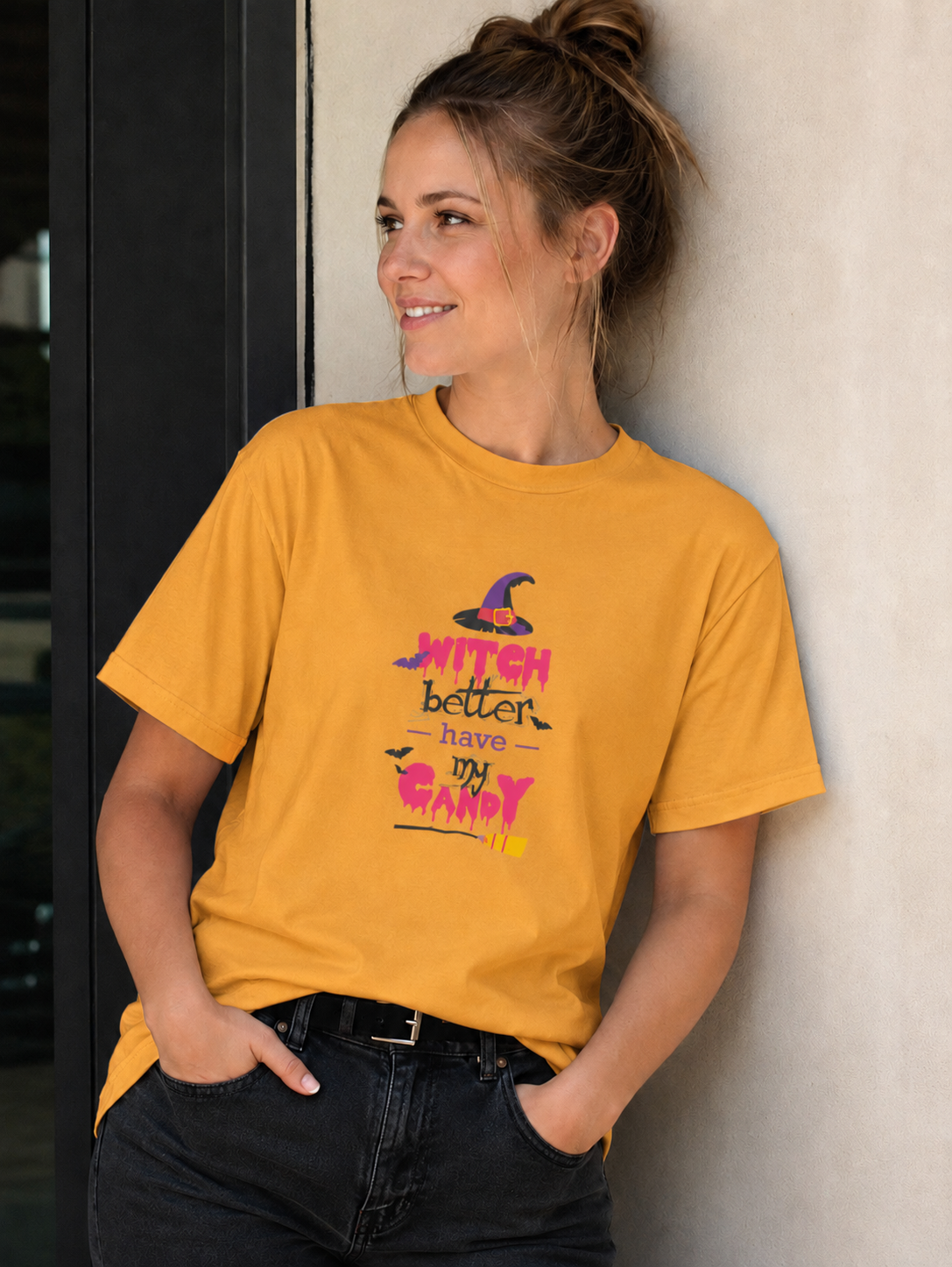 Vastrio Witch Better Have My Candy Halloween Graphic T-Shirt | Unisex Cotton Tee