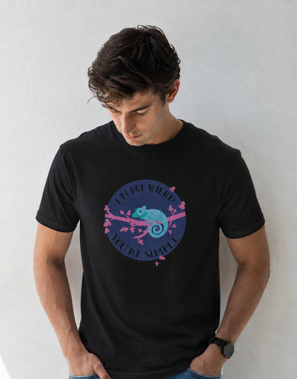 Vastrio Chameleon Graphic T-Shirt | Unisex Cotton Regular Fit