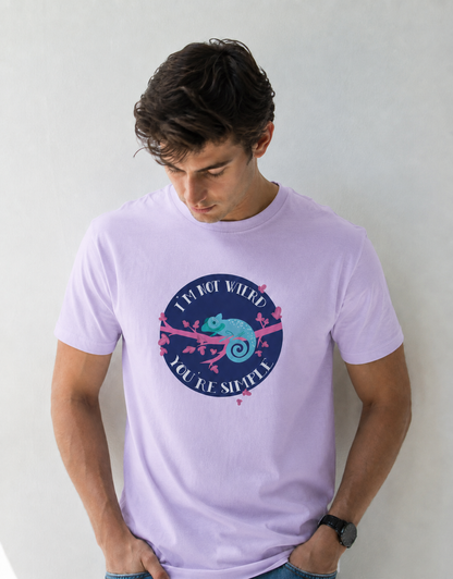 Vastrio Chameleon Graphic T-Shirt | Unisex Cotton Regular Fit