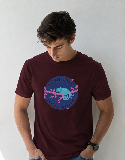 Vastrio Chameleon Graphic T-Shirt | Unisex Cotton Regular Fit
