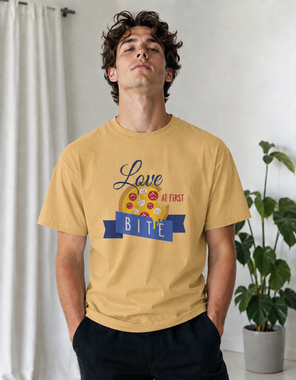 Vastrio Pizza Graphic T-Shirt | Unisex Cotton Regular Fit