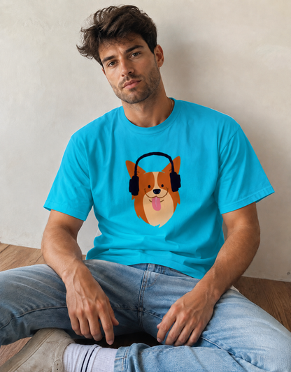 Vastrio Cat Graphic T-Shirt | Unisex Cotton Regular Fit