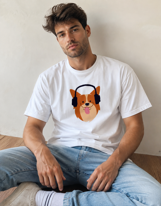 Vastrio Cat Graphic T-Shirt | Unisex Cotton Regular Fit