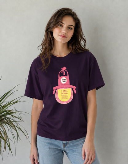 Vastrio Baker Graphic T-Shirt | Unisex Cotton Regular Fit