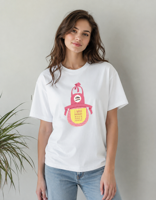 Vastrio Baker Graphic T-Shirt | Unisex Cotton Regular Fit