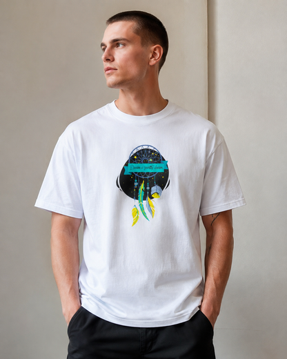 Vastrio Dreamcatcher Graphic T-Shirt | Unisex Cotton Regular Fit