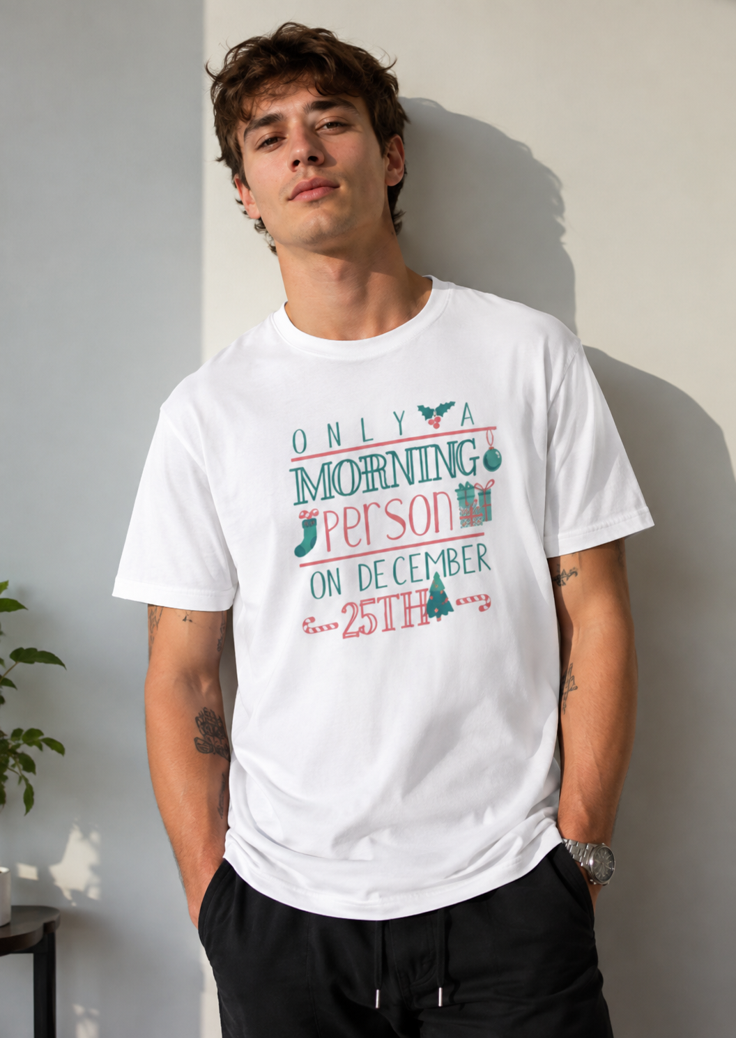 Vastrio Christmas Quote Graphic T-Shirt | Unisex Cotton Regular Fit