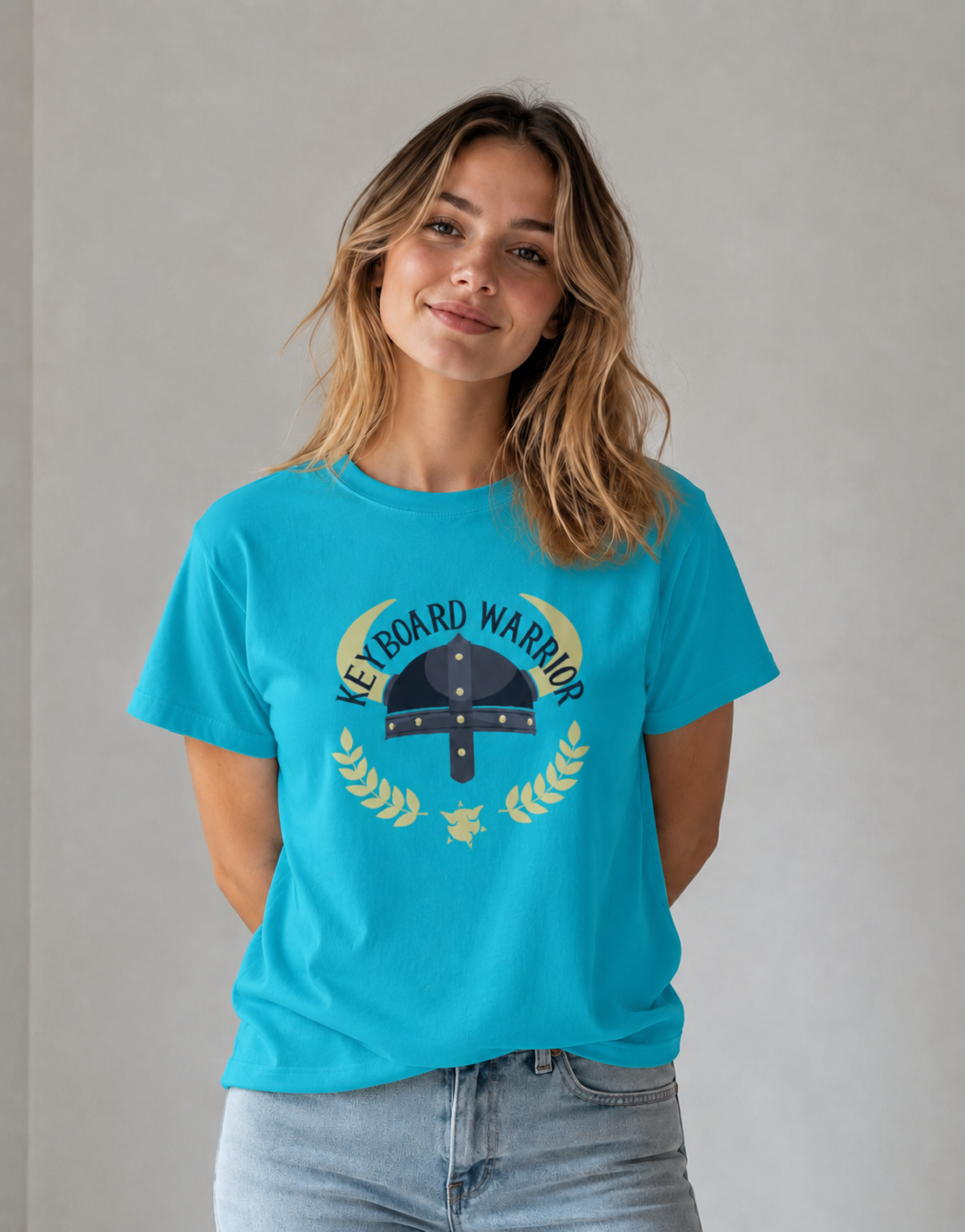 Vastrio Viking Warrior Graphic T-Shirt | Unisex Cotton Regular Fit