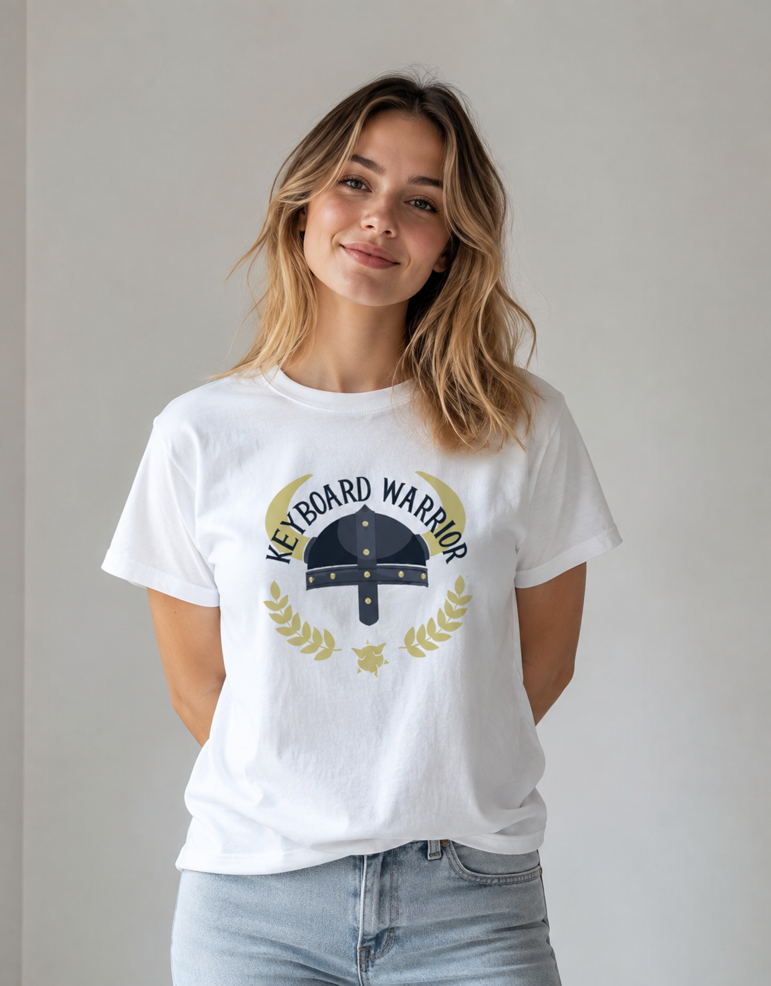 Vastrio Viking Warrior Graphic T-Shirt | Unisex Cotton Regular Fit