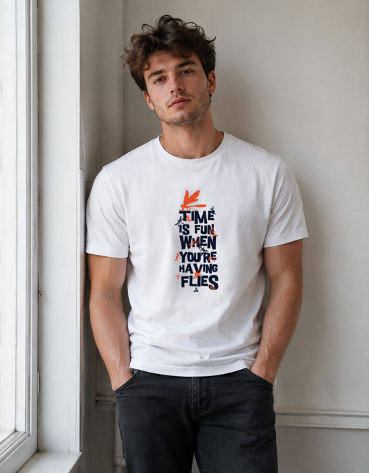 Vastrio Everyday Graphic Print T-Shirt | Unisex Cotton Regular Fit