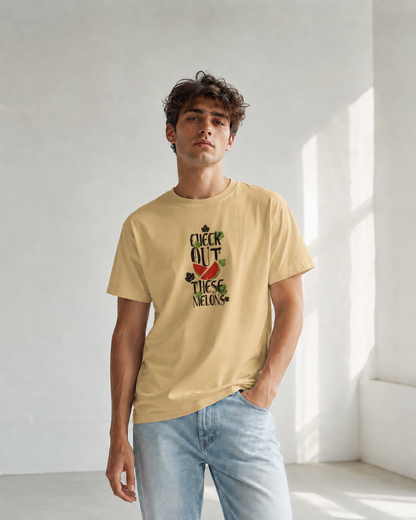 Vastrio Watermelon Graphic T-Shirt | Unisex Cotton Regular Fit