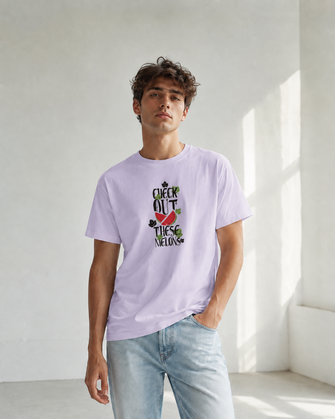 Vastrio Watermelon Graphic T-Shirt | Unisex Cotton Regular Fit