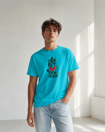 Vastrio Watermelon Graphic T-Shirt | Unisex Cotton Regular Fit
