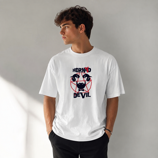 Vastrio Devil Graphic T-Shirt | Unisex Cotton Regular Fit