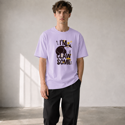 Vastrio I'm Claw Some Cat Graphic T-Shirt | Unisex Cotton Regular Fit
