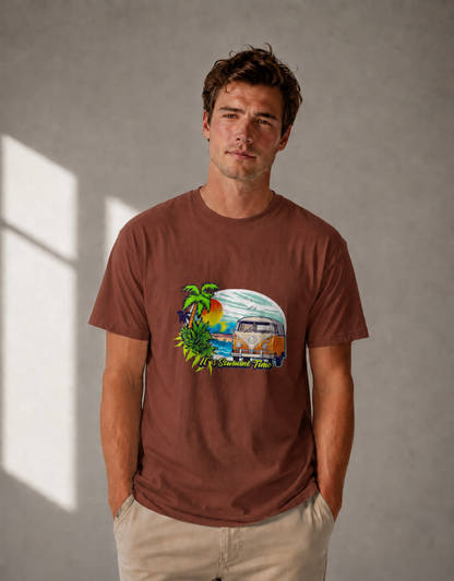 T-shirt unisexe classique à col rond