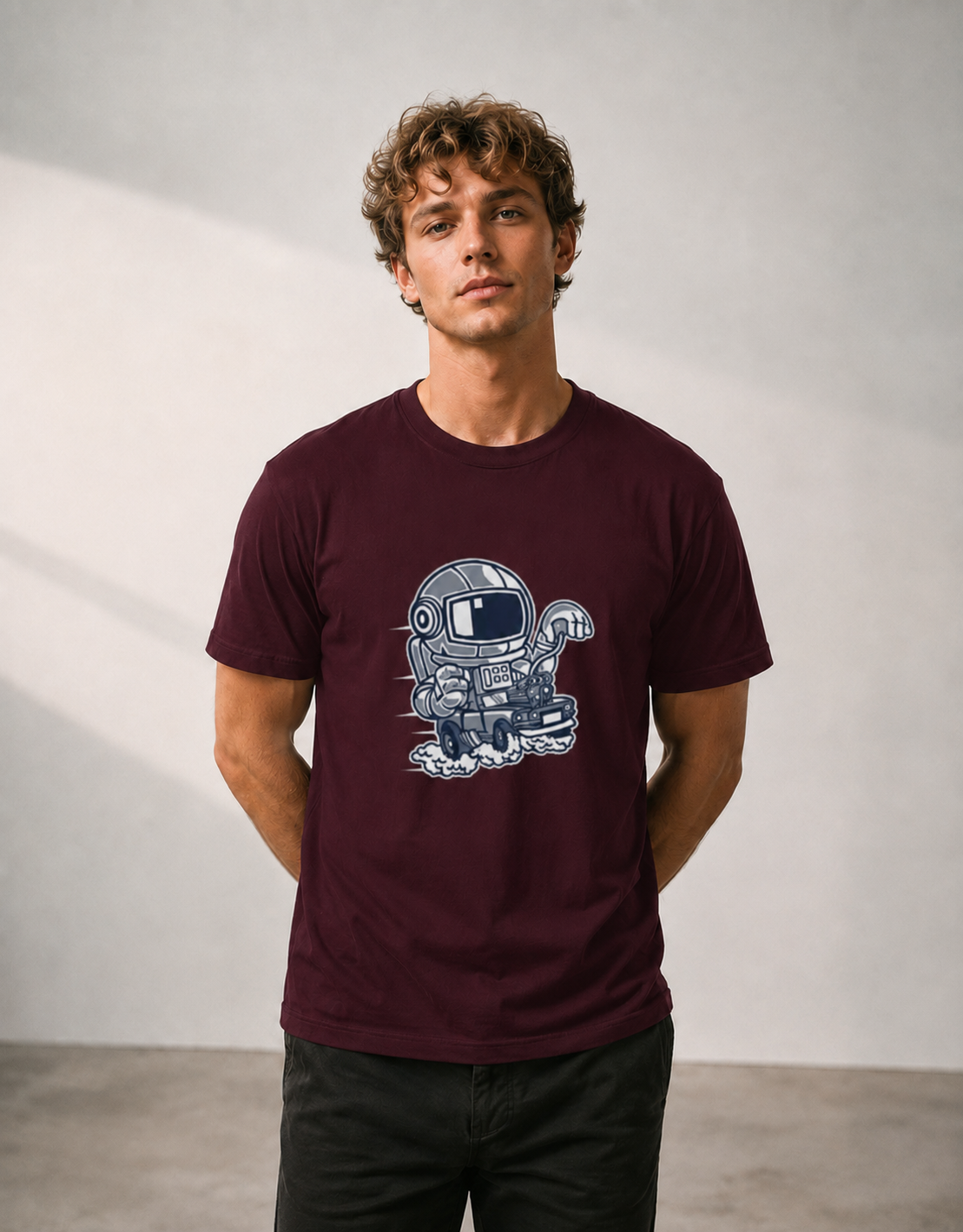 T-shirt unisexe classique à col rond