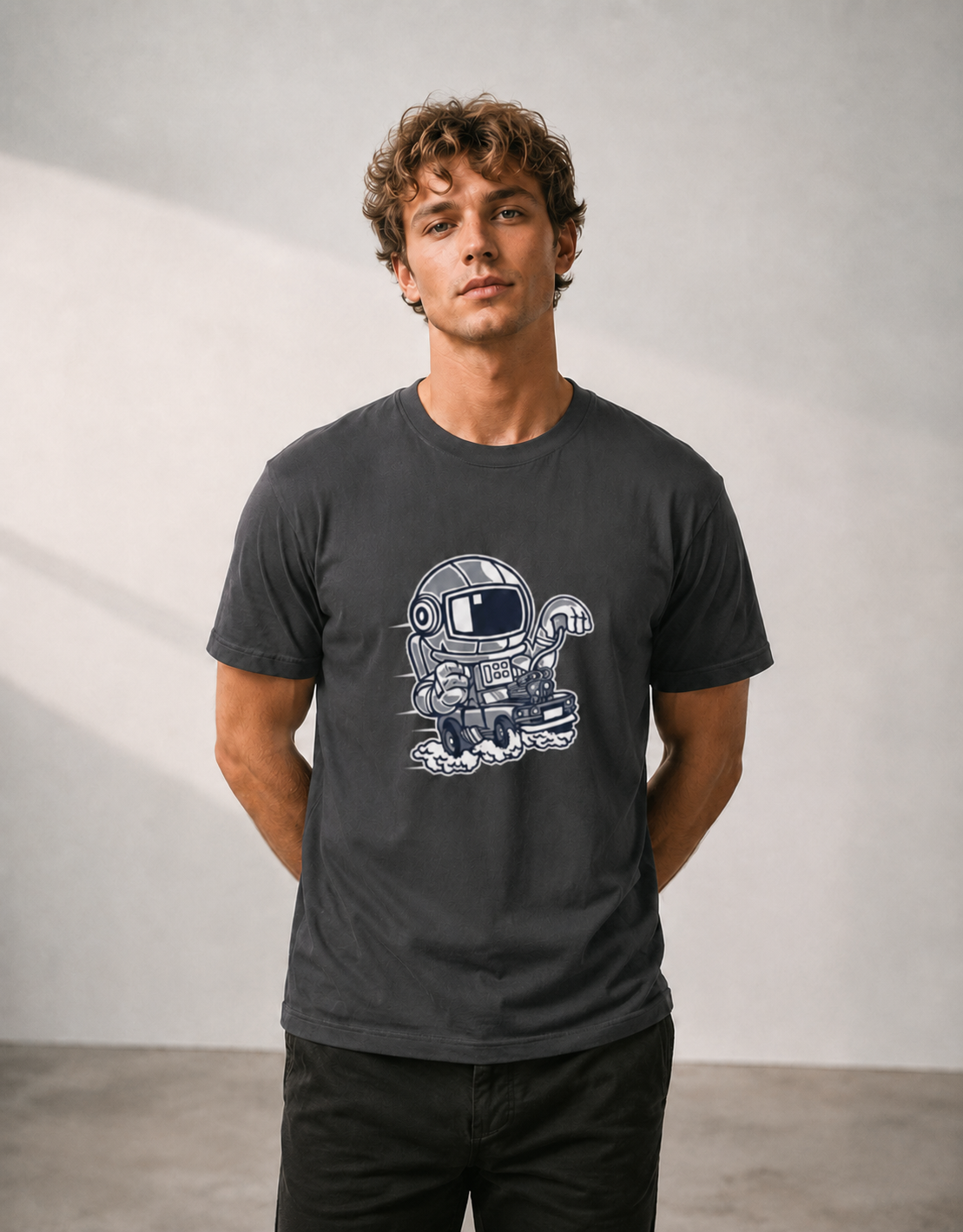 T-shirt unisexe classique à col rond