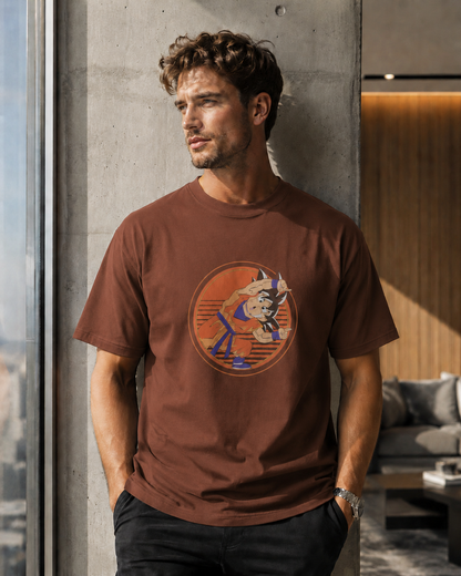 Vastrio Unisex Goku Anime T Shirt, Anime Graphic Print T-Shirt for Men & Women, Dragon Ball Inspired 100% Pure Cotton Round Neck Half Sleeve Casual T Shirt