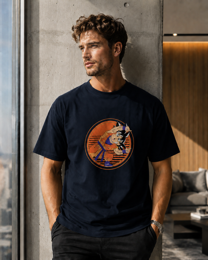 Vastrio Unisex Goku Anime T Shirt, Anime Graphic Print T-Shirt for Men & Women, Dragon Ball Inspired 100% Pure Cotton Round Neck Half Sleeve Casual T Shirt