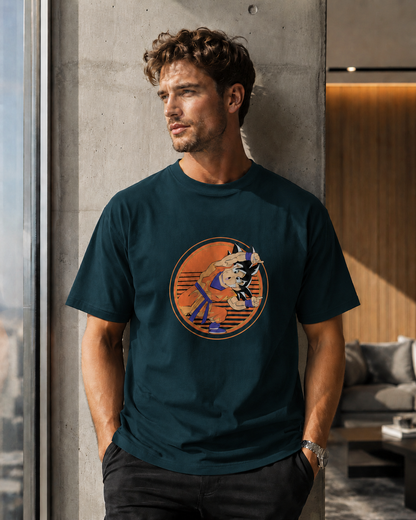 Vastrio Unisex Goku Anime T Shirt, Anime Graphic Print T-Shirt for Men & Women, Dragon Ball Inspired 100% Pure Cotton Round Neck Half Sleeve Casual T Shirt