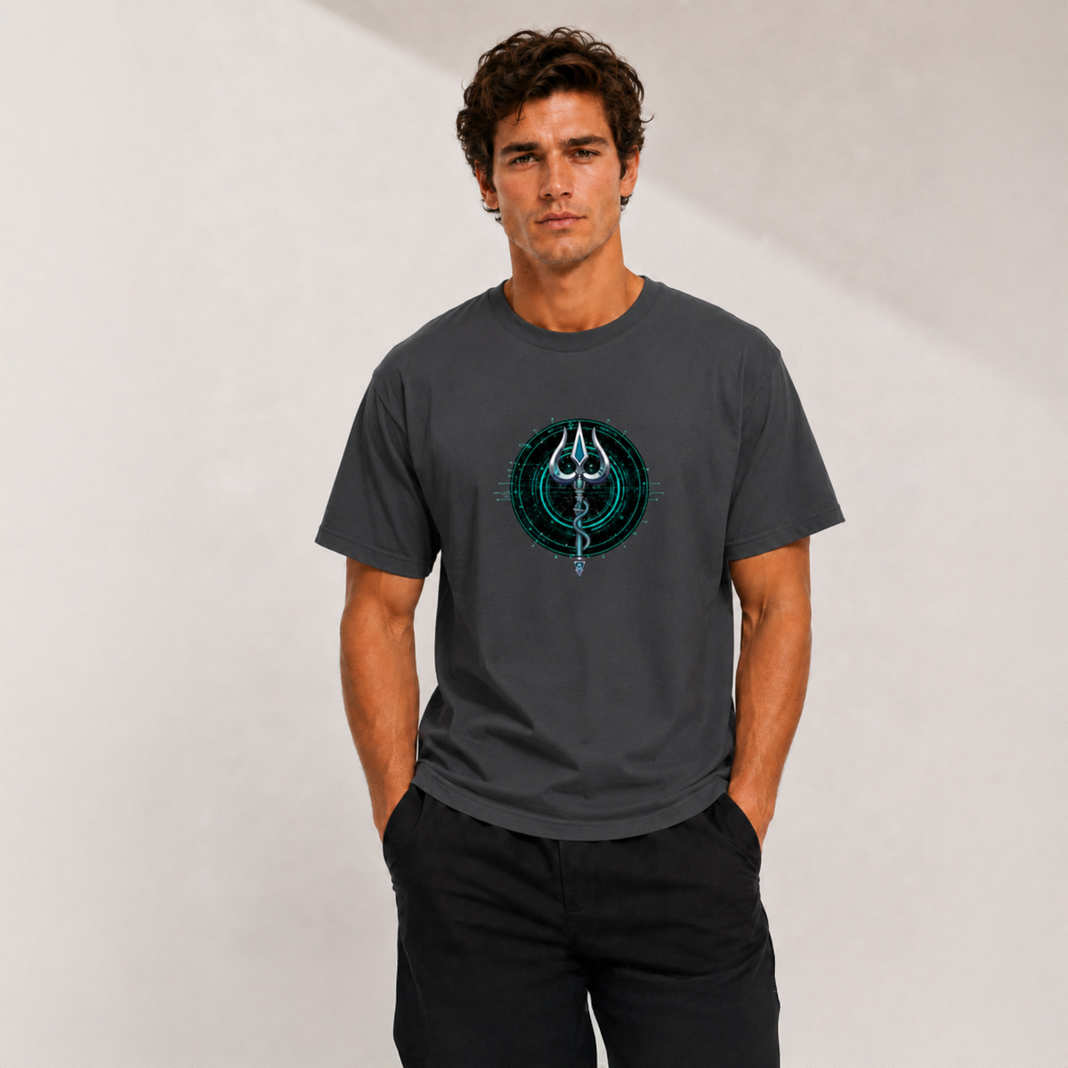 T-shirt unisexe classique à col rond