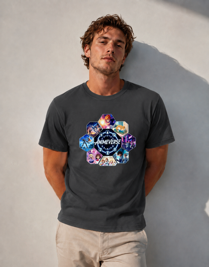 Vastrio Unisex Anime Graphic T-Shirt for Men & Women | 100% Pure Cotton Anime Printed Tee
