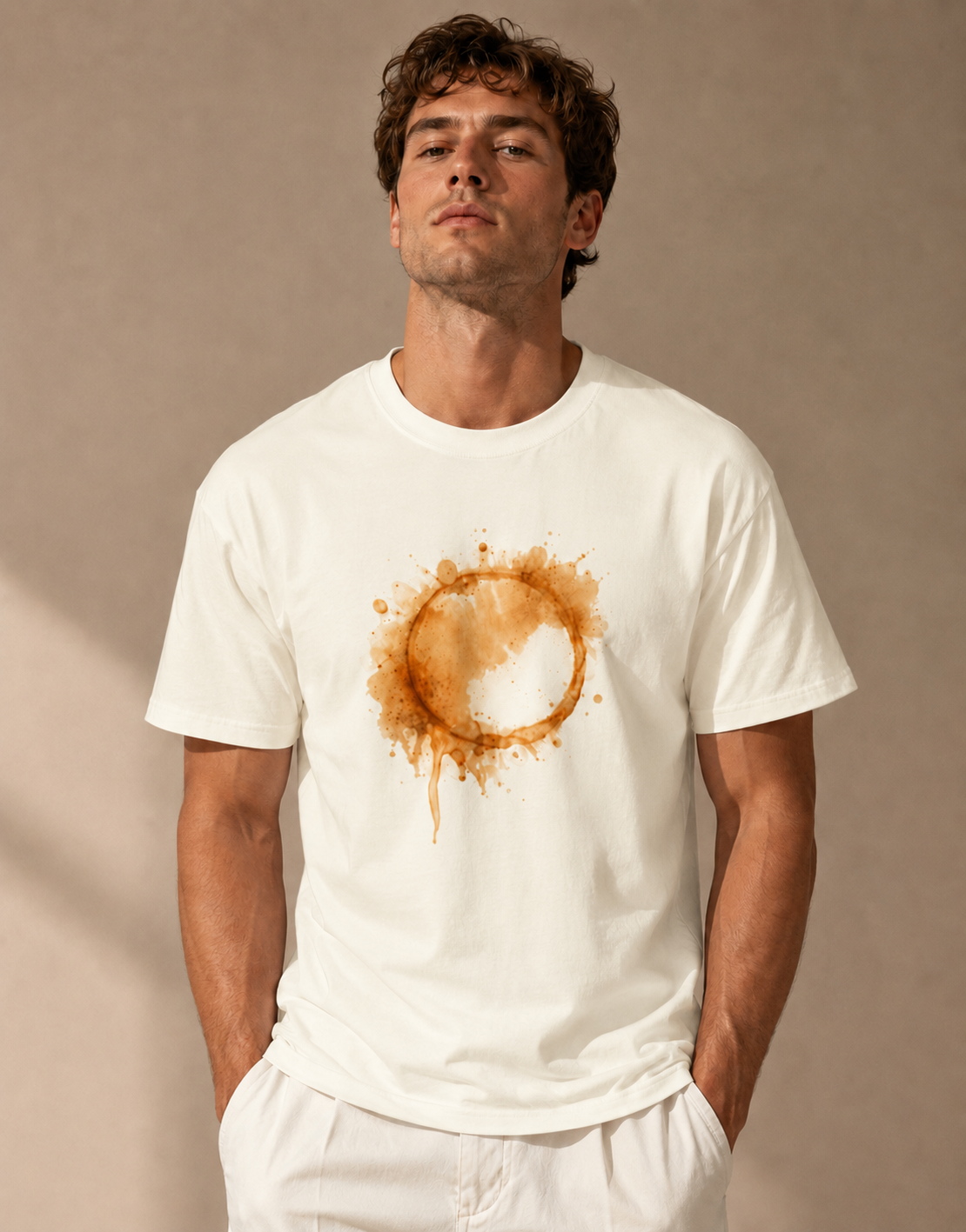 T-shirt unisexe classique à col rond