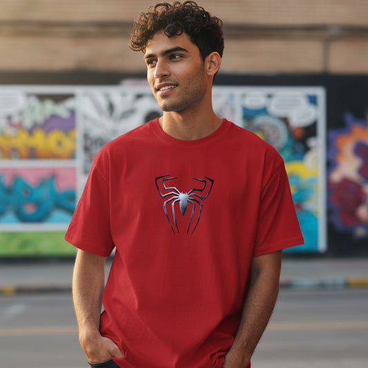 Vastrio Spider Emblem Graphic T-Shirt | Unisex Cotton Tee