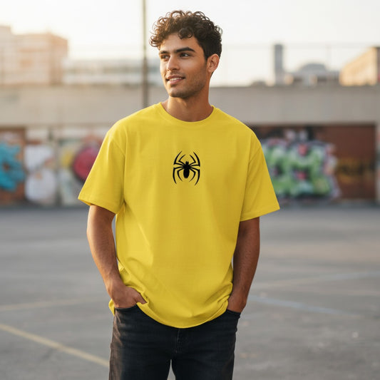 Vastrio Center Spider Logo Graphic T-Shirt | Unisex Cotton Tee