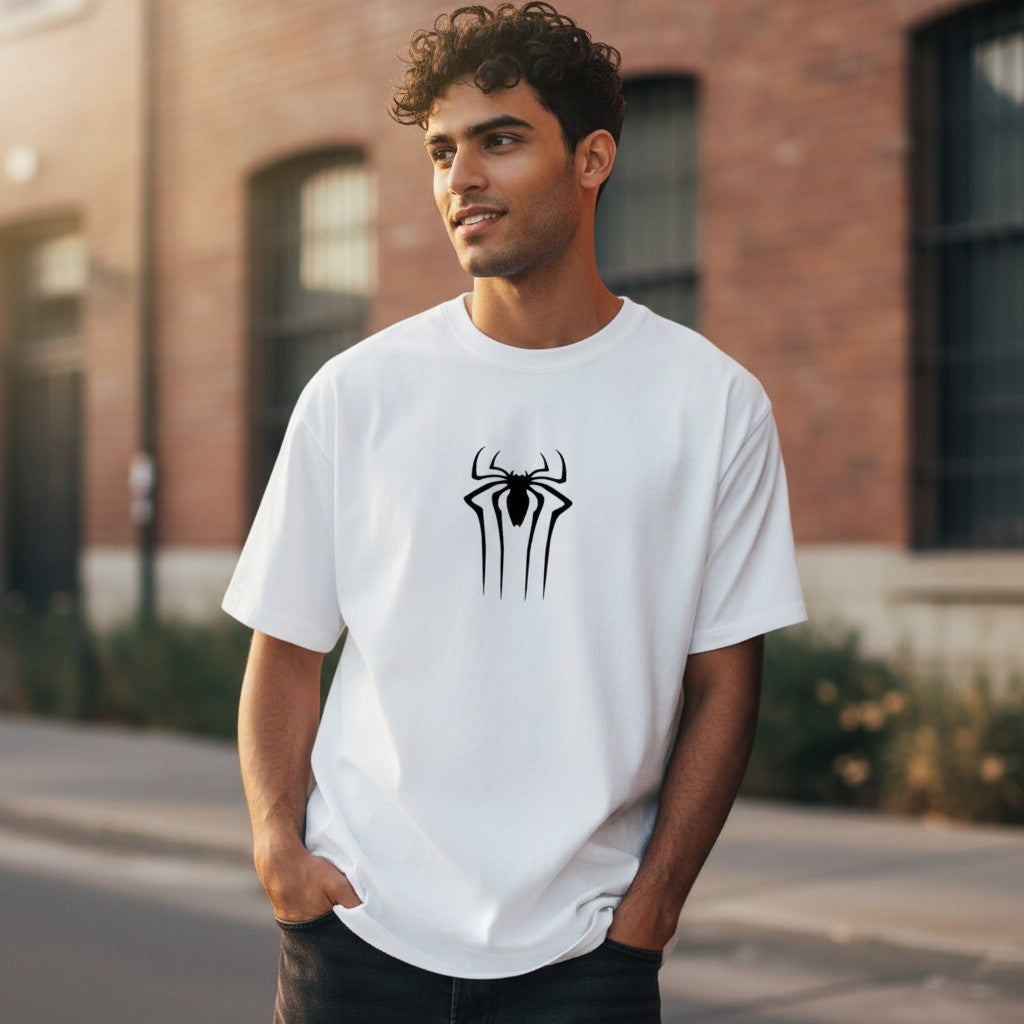 Vastrio Spider Emblem Graphic T-Shirt | Unisex Cotton Tee