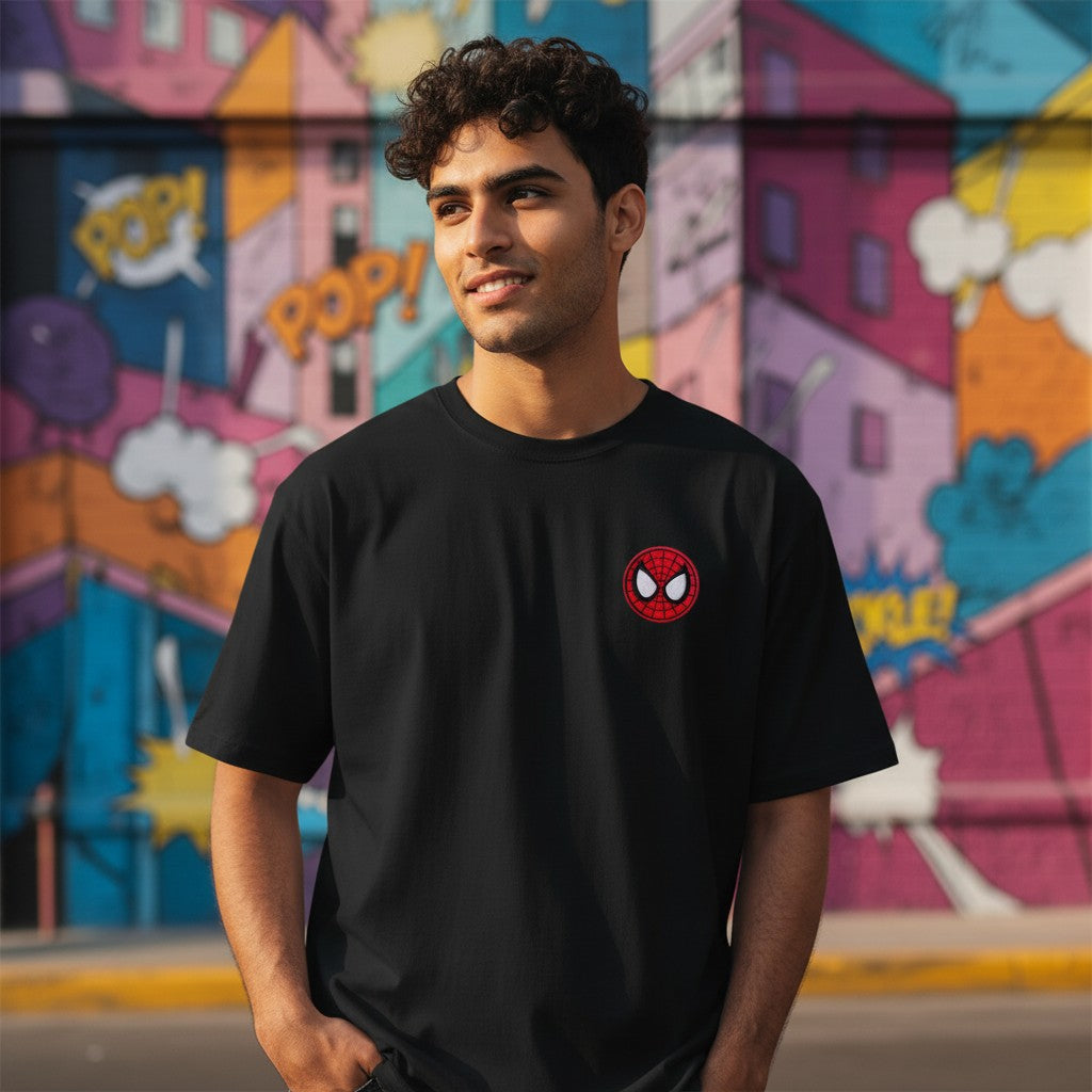 Vastrio Spider Emblem Graphic T-Shirt | Unisex Cotton Tee