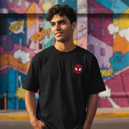 Vastrio Spider Emblem Graphic T-Shirt | Unisex Cotton Tee