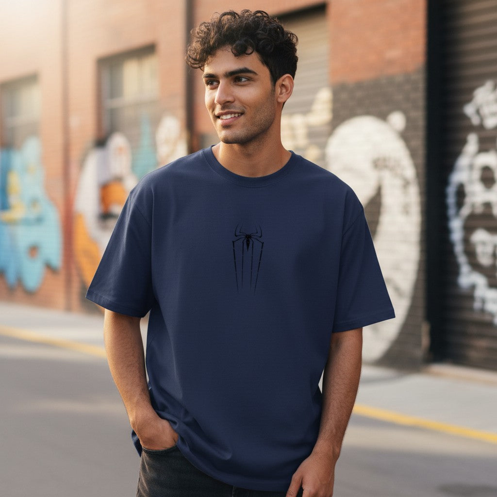 Vastrio Spider Emblem Graphic T-Shirt | Unisex Cotton Tee