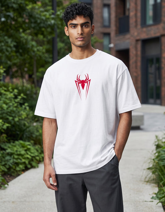 Vastrio Minimal Spider Graphic T-Shirt | Unisex Cotton Tee