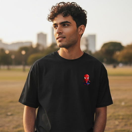 Vastrio Spider Inspired Graphic Crew Neck T-Shirt | Unisex
